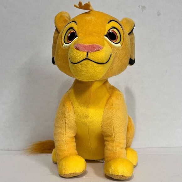 Disney The Lion King Simba Plush  12”  EUC - Picture 1 of 5